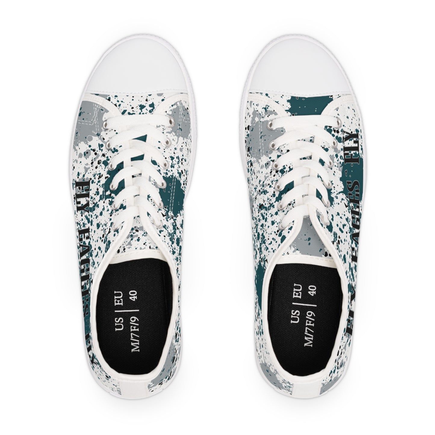 Fly Eagles Fly Women's Low Top Sneakers