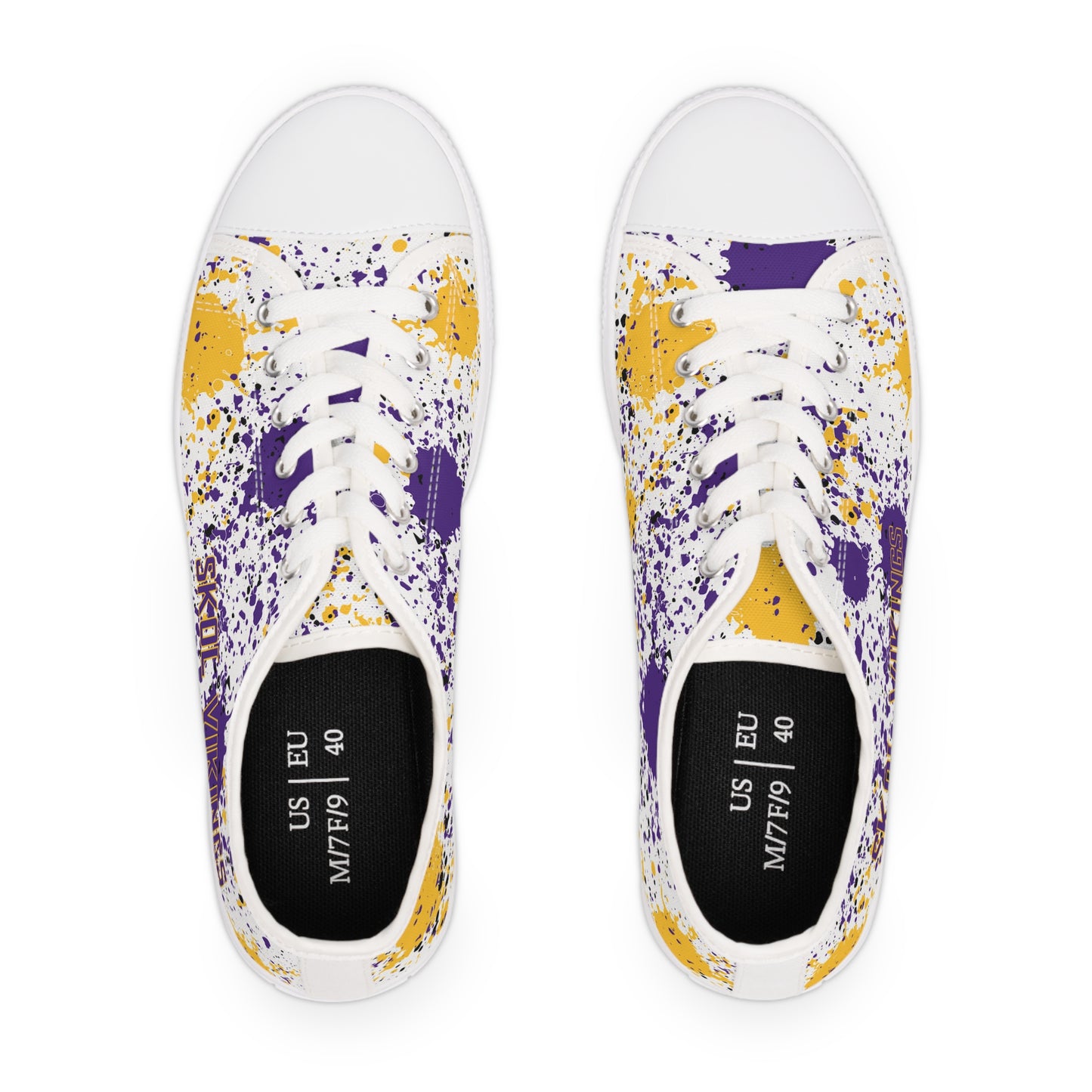 Skol Vikings Women's Low Top Sneakers