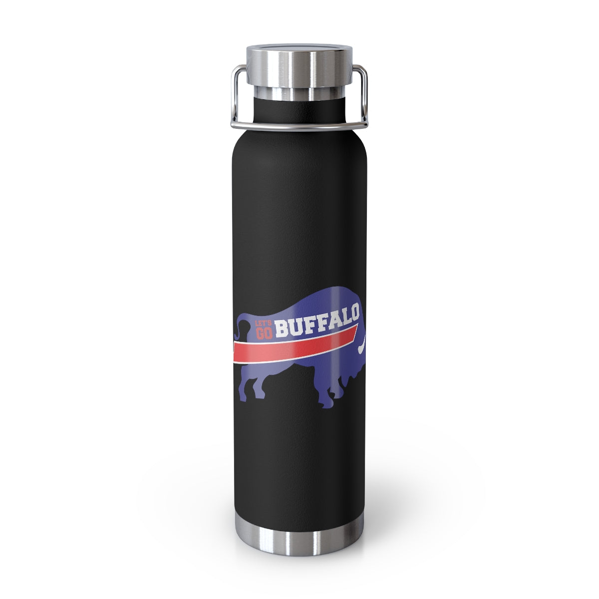 Let's Go Buffalo Copper Vacuum Insulated Bottle, 22oz