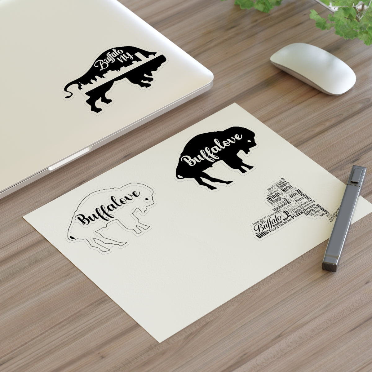 Buffalove Sticker Sheets