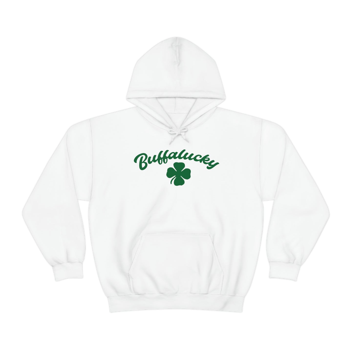 Buffalucky Four-Leaf Clover Hoodie