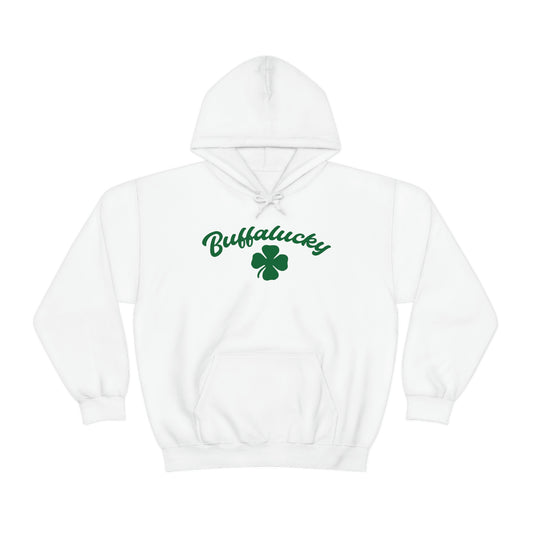 Buffalucky Four-Leaf Clover Hoodie