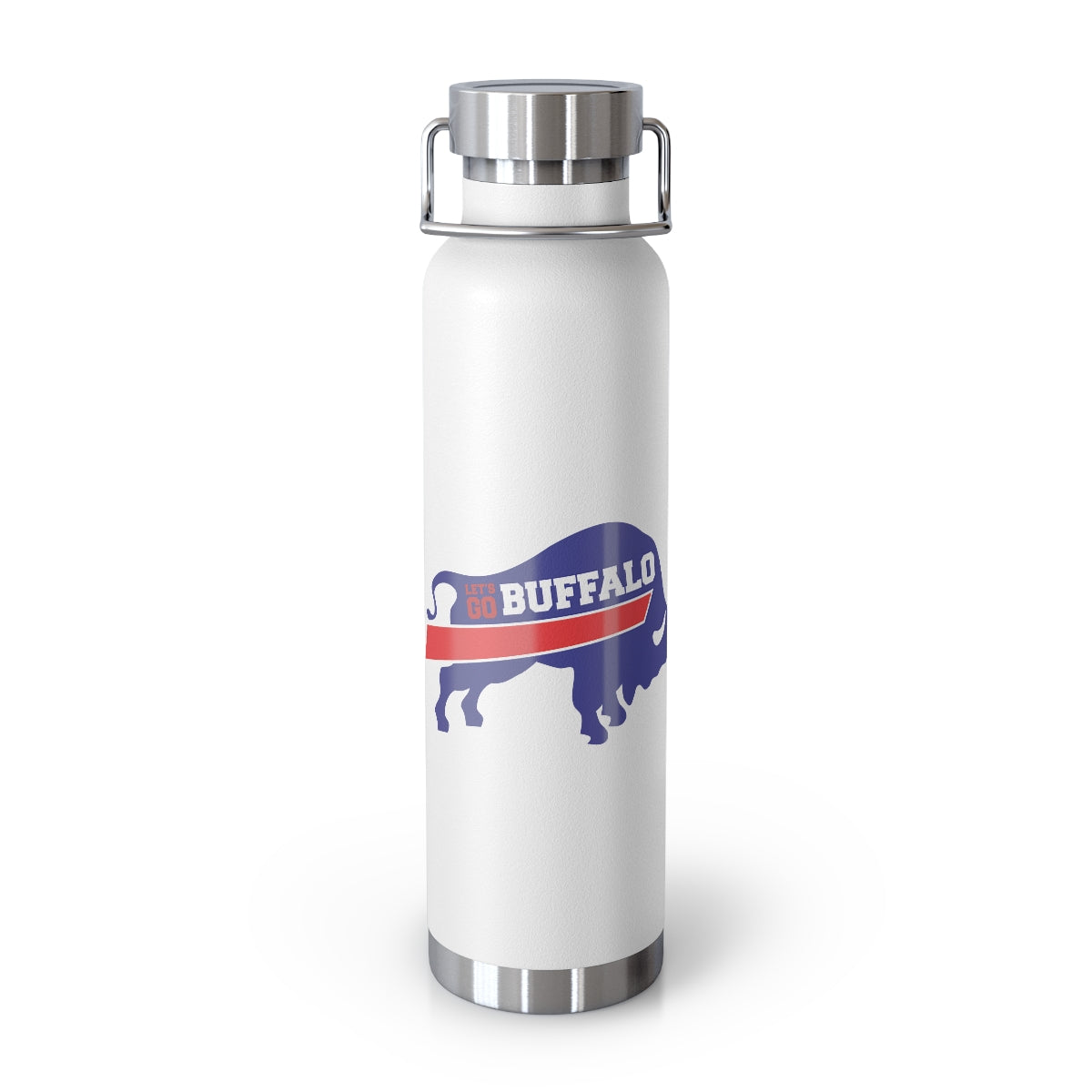 Let's Go Buffalo Copper Vacuum Insulated Bottle, 22oz