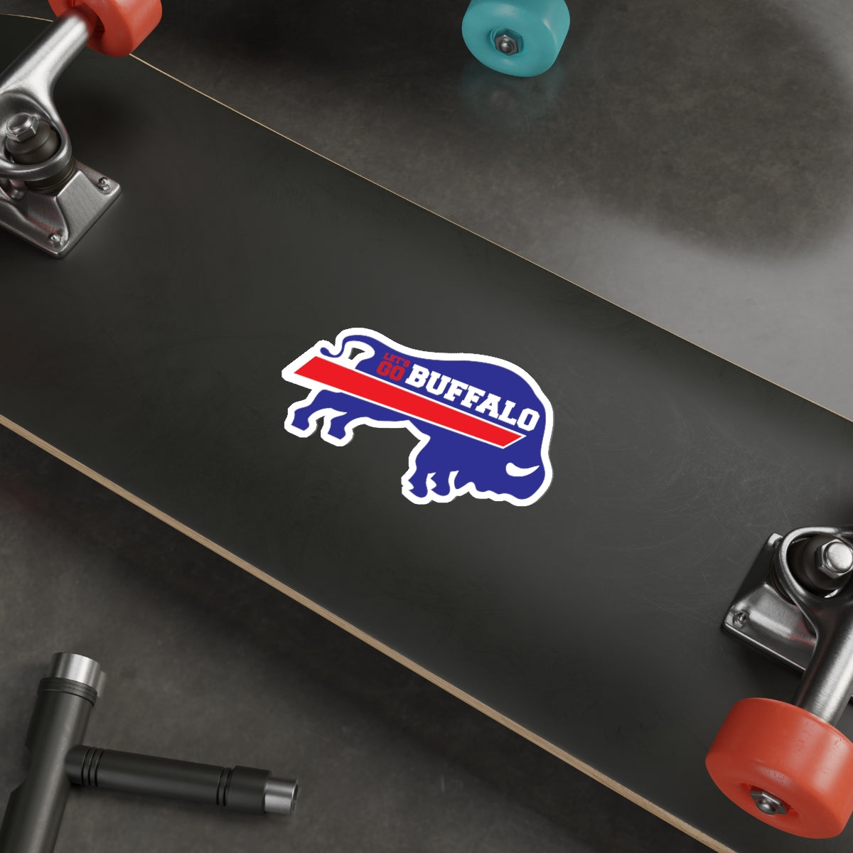 Let's Go Buffalo Die - Cut Stickers