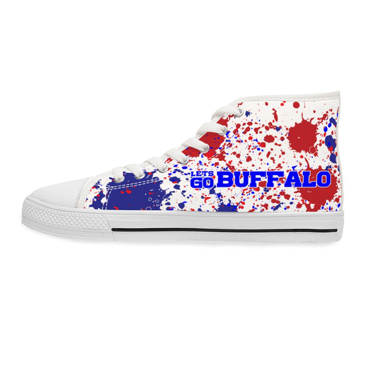 Women's Lets Go Buffalo High Top Sneakers