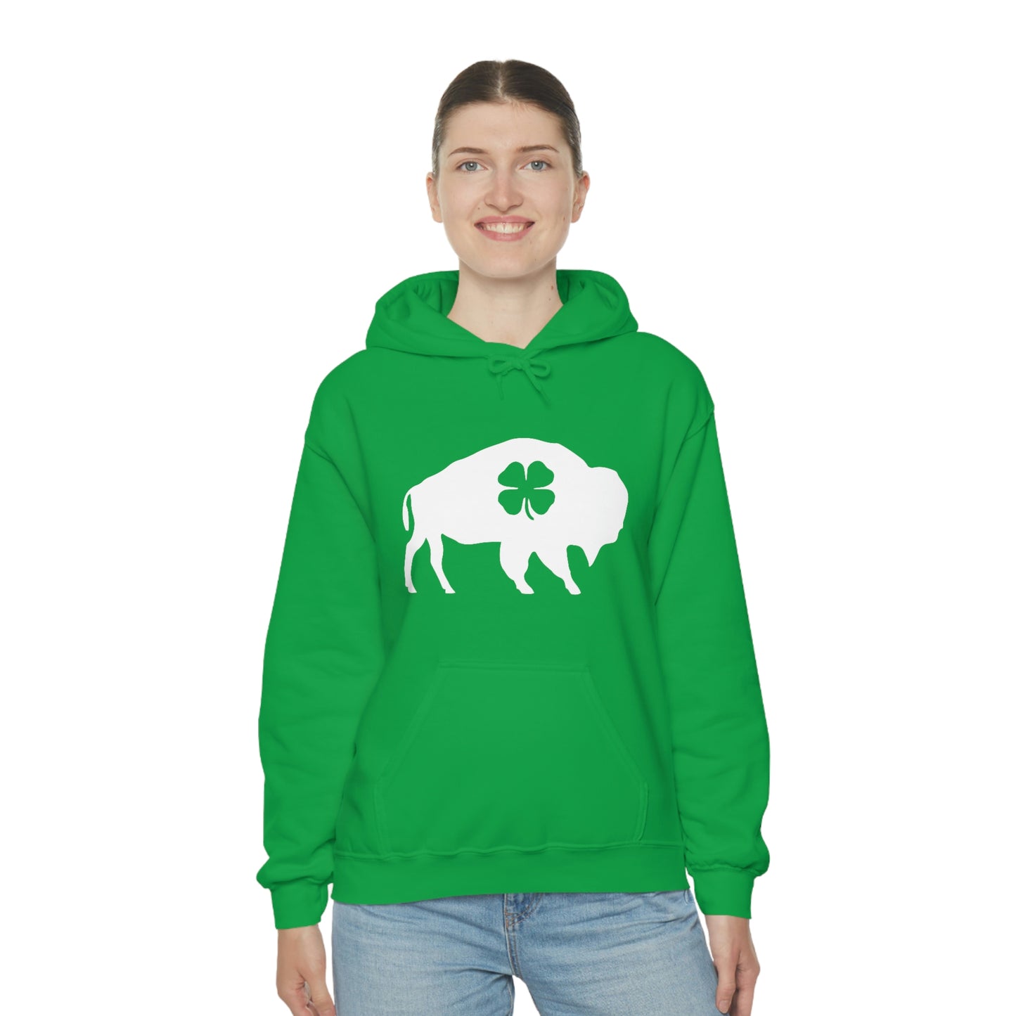 Buffalo Four-Leaf Clover Hoodie