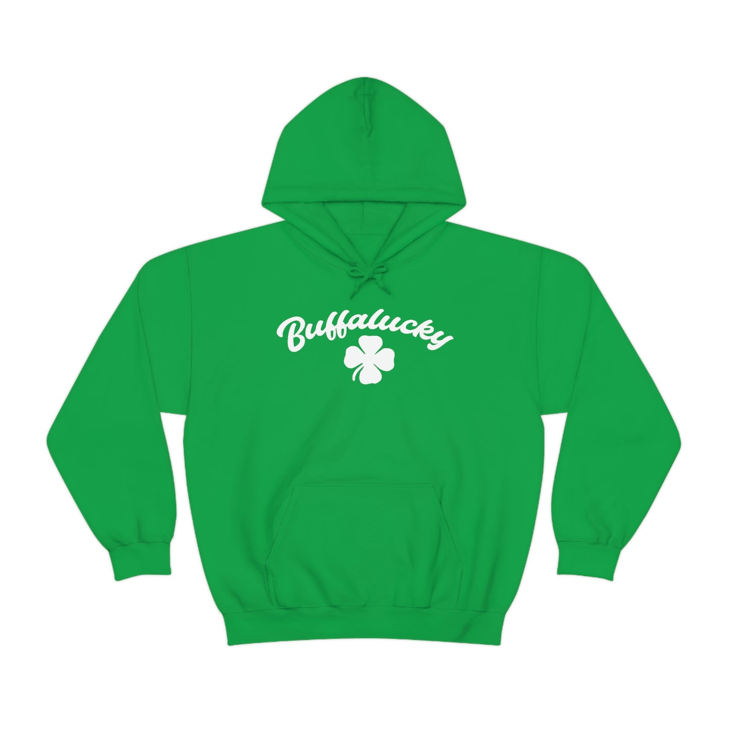 Buffalucky Four-Leaf Clover Hoodie