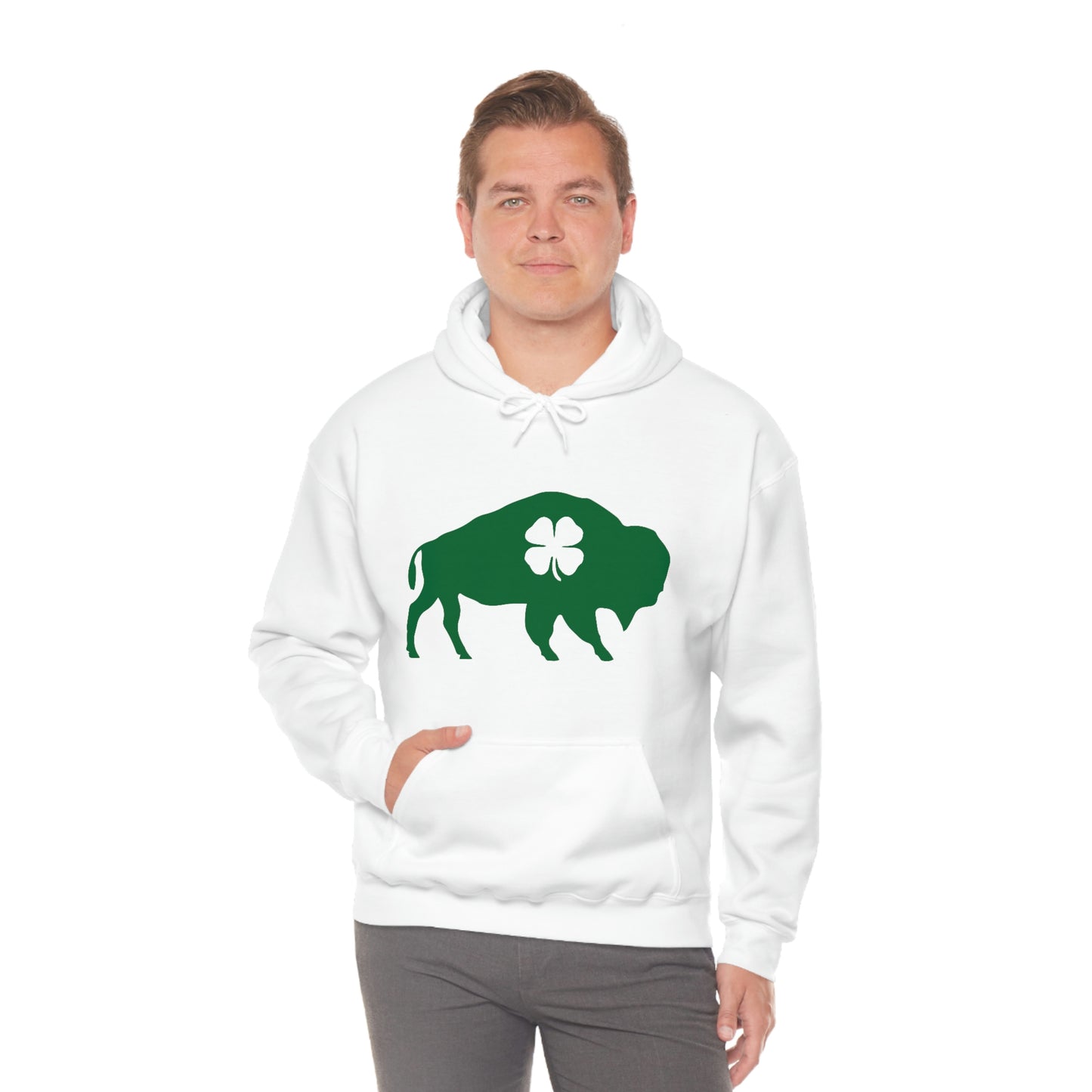 Buffalo Four-Leaf Clover Hoodie