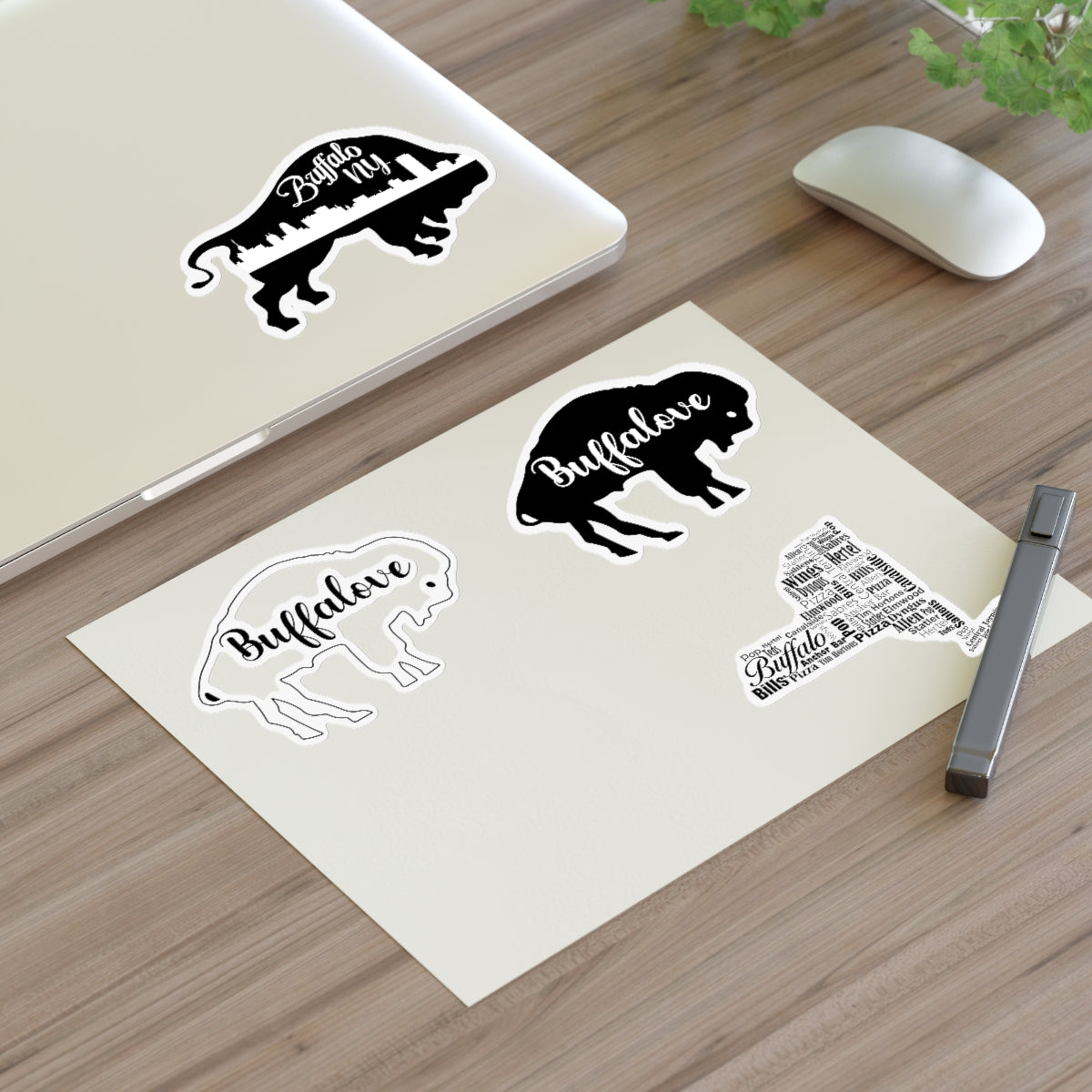 Buffalove Sticker Sheets