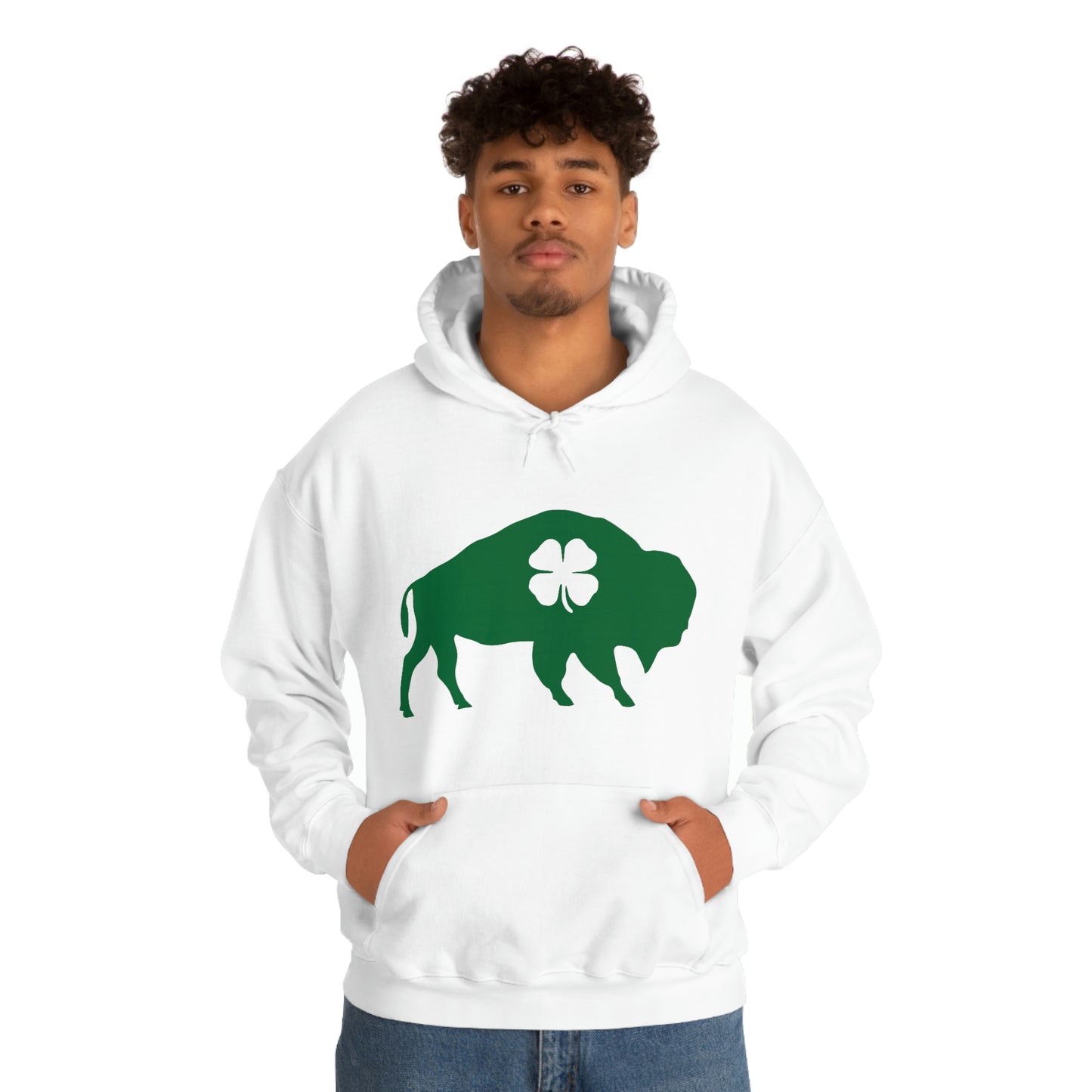 Buffalo Four-Leaf Clover Hoodie