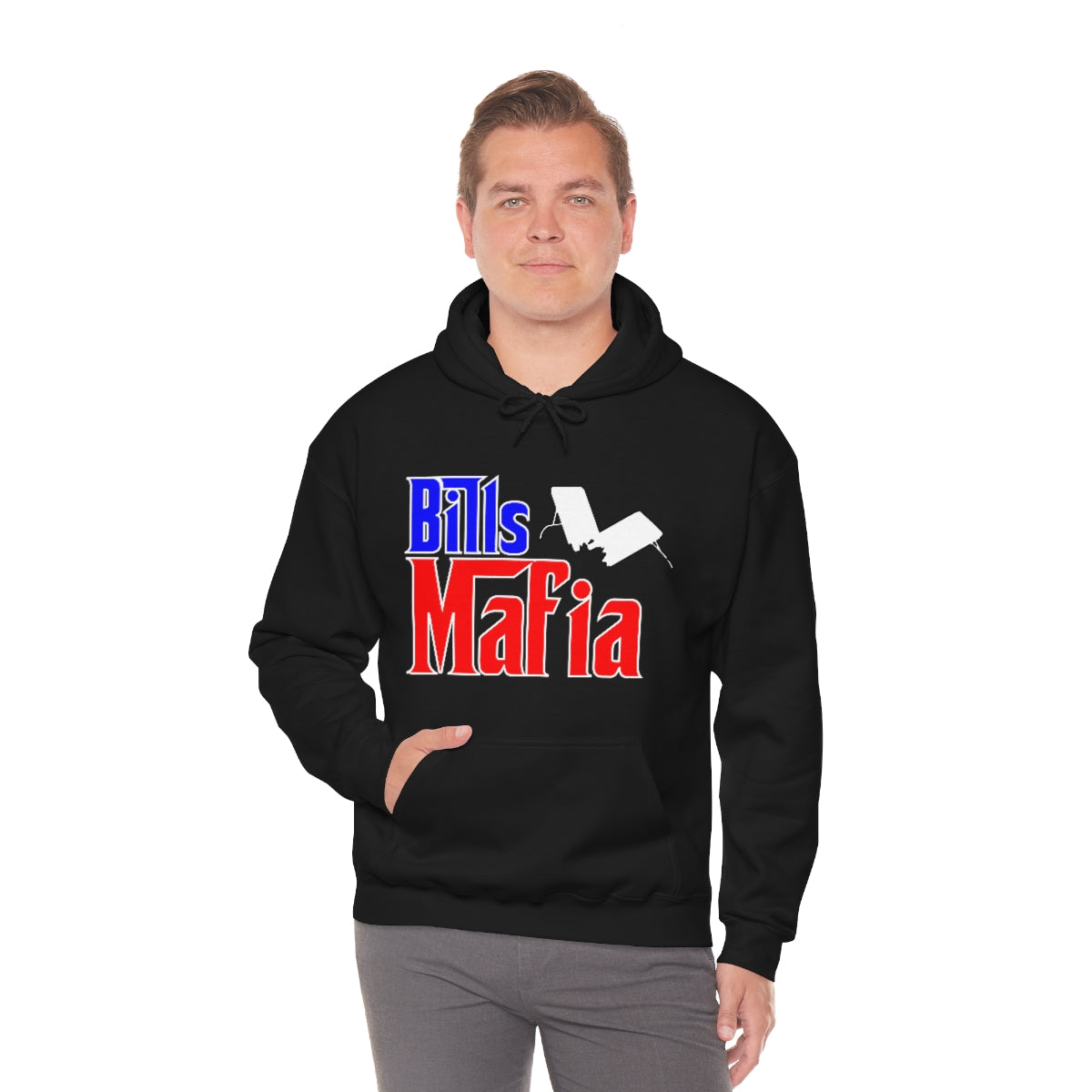 Bills Unisex Heavy Blend Hoodie