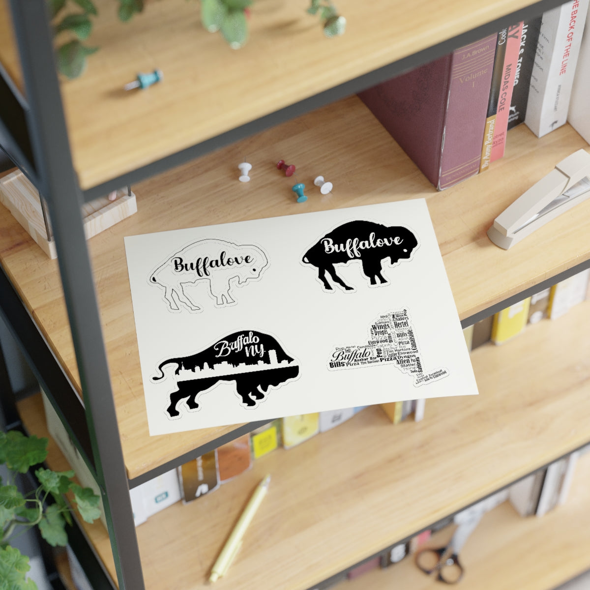 Buffalove Sticker Sheets