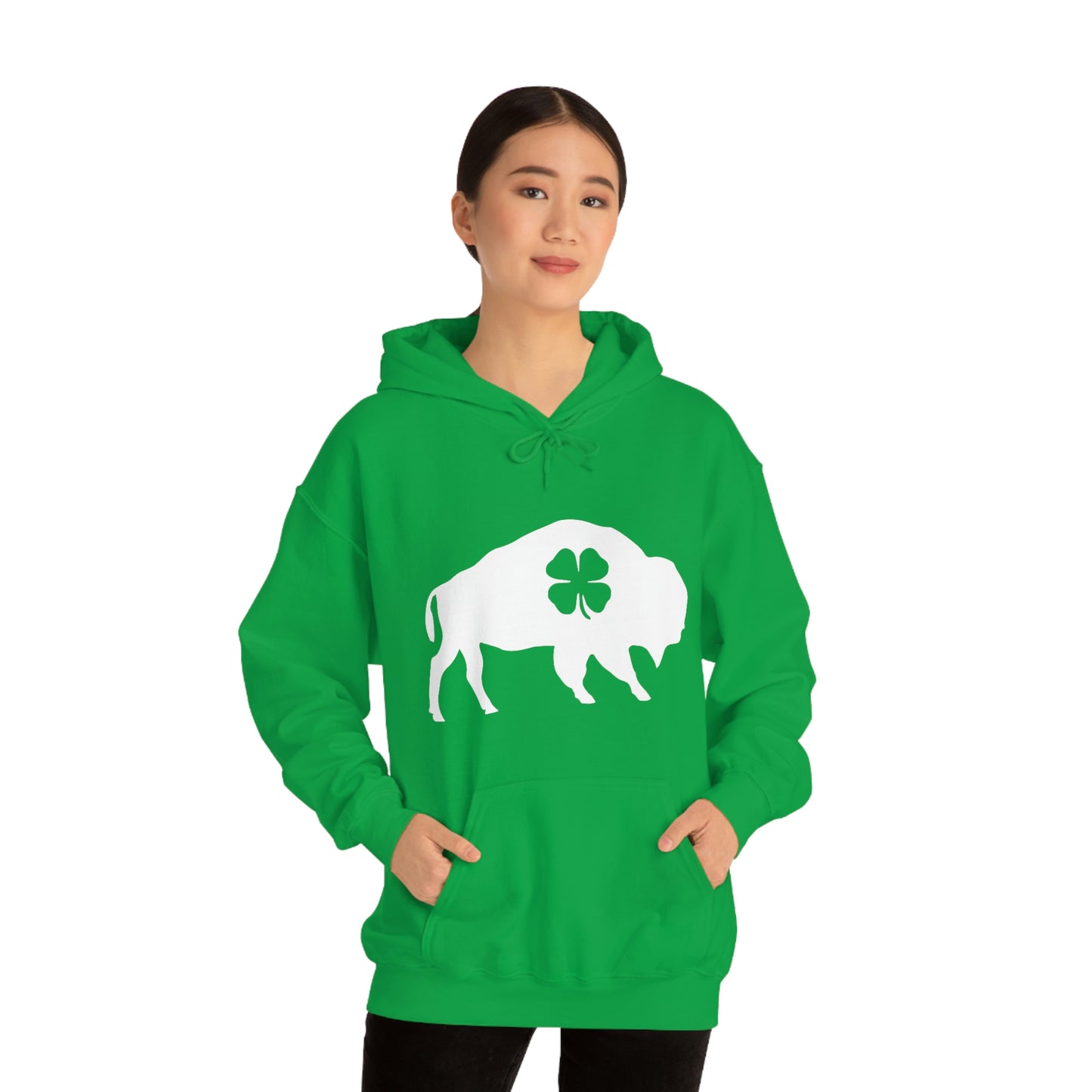 Buffalo Four-Leaf Clover Hoodie