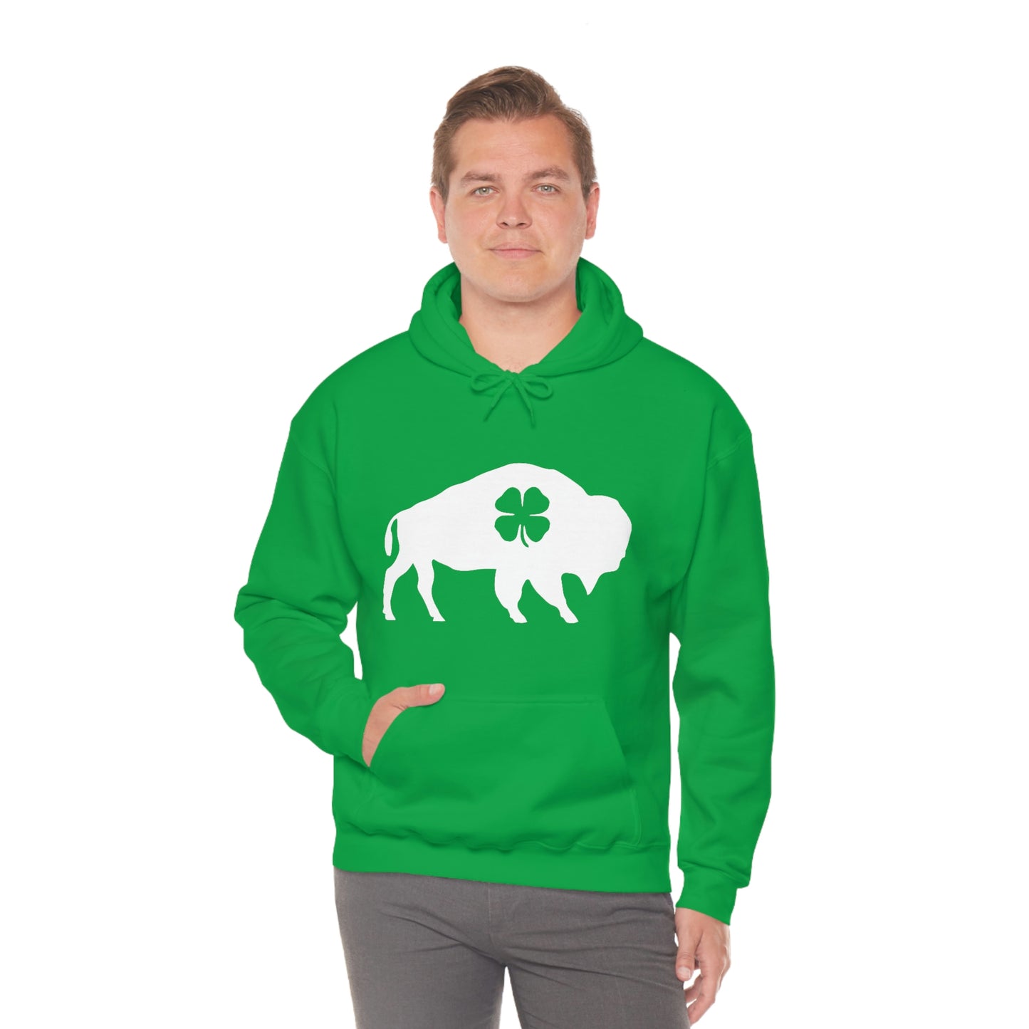 Buffalo Four-Leaf Clover Hoodie