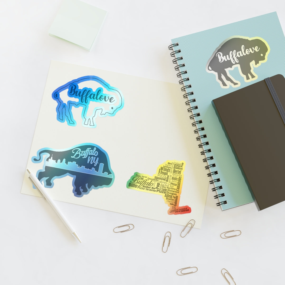 Buffalove Sticker Sheets