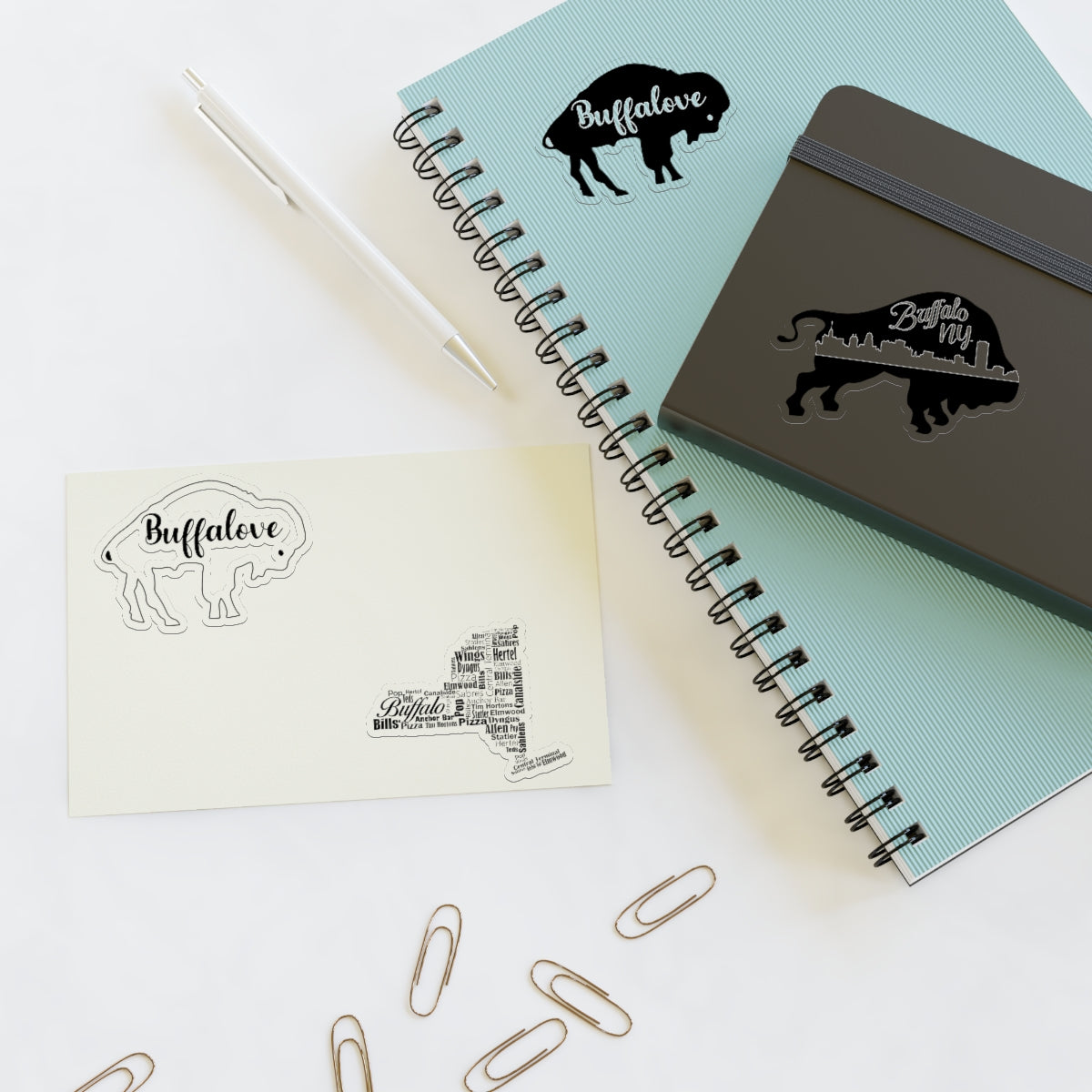 Buffalove Sticker Sheets