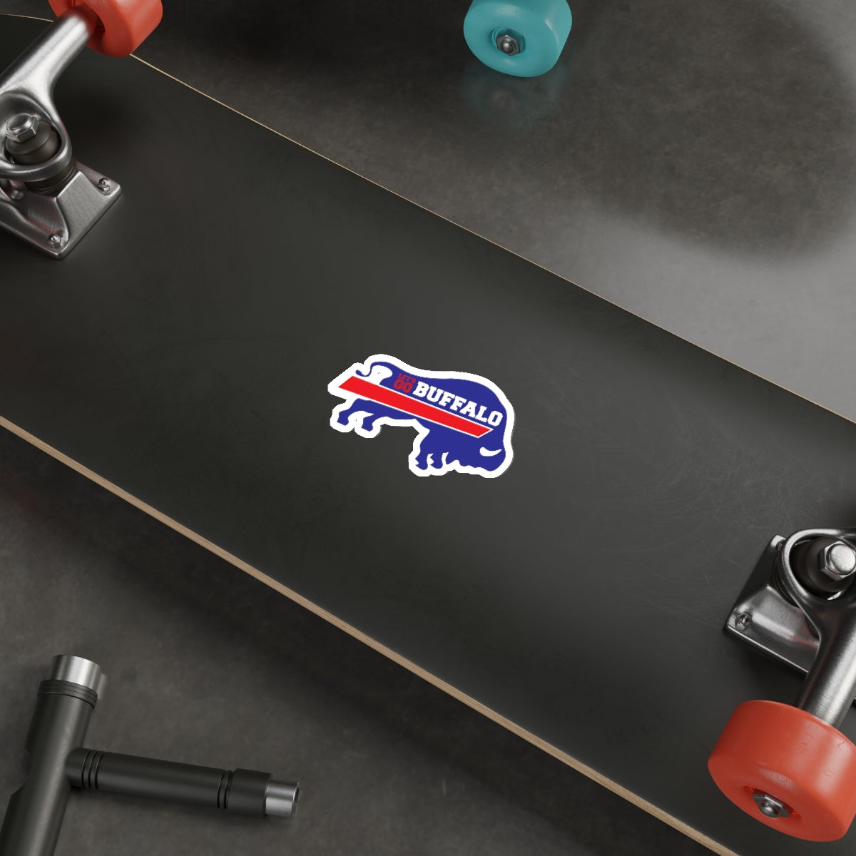 Let's Go Buffalo Die - Cut Stickers