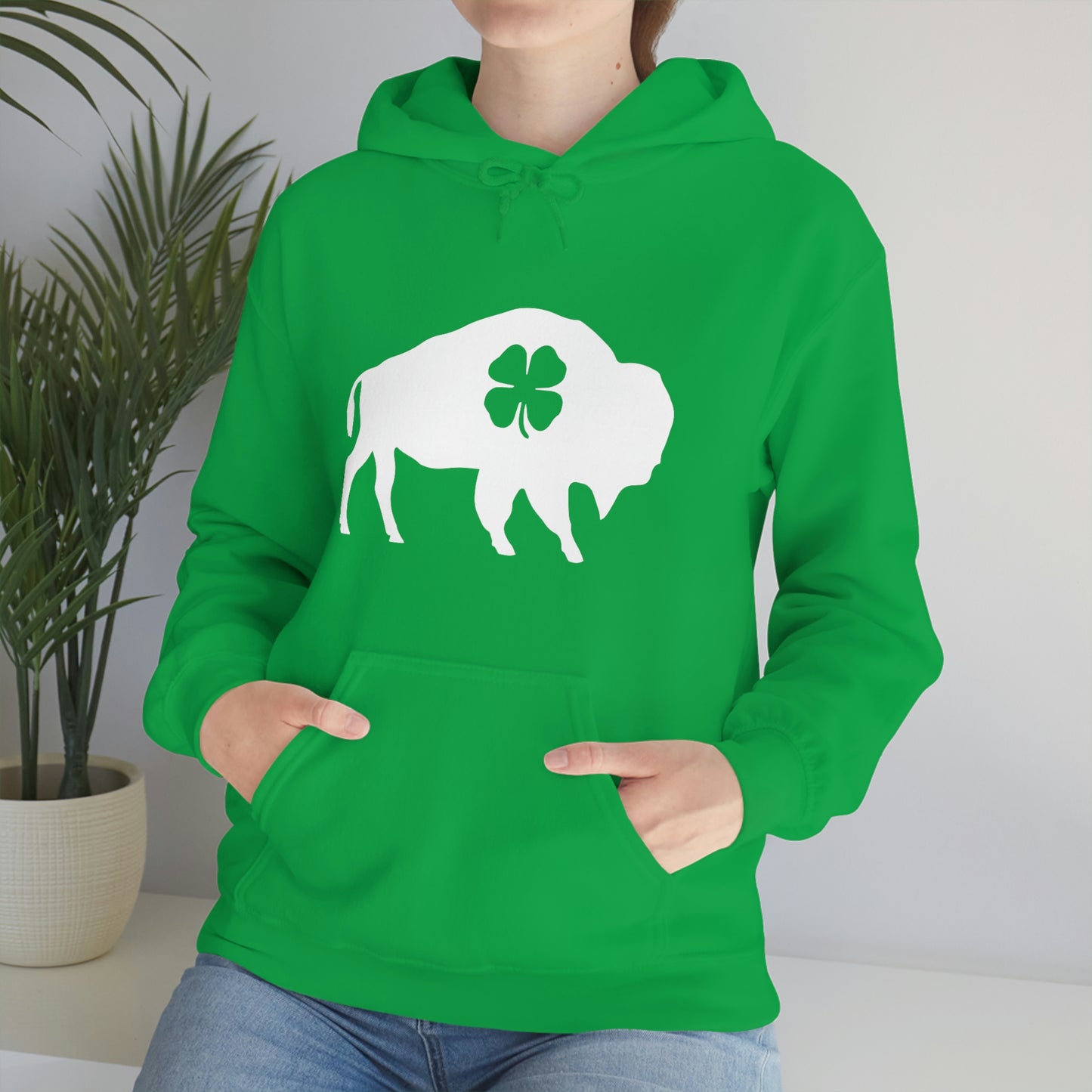 Buffalo Four-Leaf Clover Hoodie